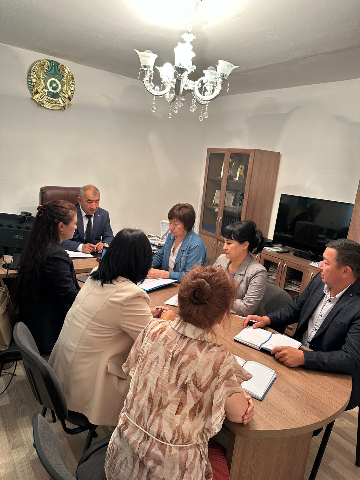Павлодар облысының Білім  саласында сапаны қамтамасыз ету департаменті Аққулы ауданының білім бөлімі қызметіне жоспарлы тексеру жүргізді.