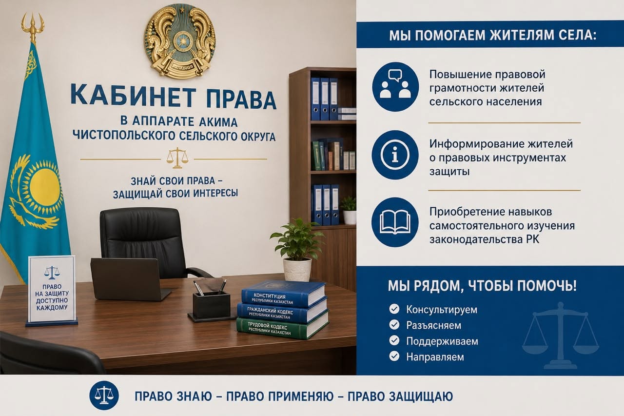 ҚҰҚЫҚ КАБИНЕТІ — ЗАҢ ӘЛЕМІНДЕГІ СІЗДІҢ ЖОЛСІЛТЕМЕҢІЗ!