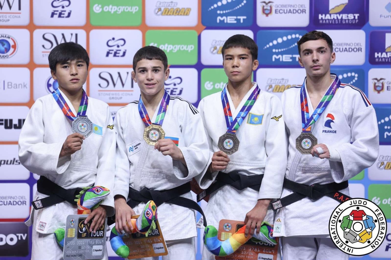 Абай облысының дзюдошысы әлем чемпионатында қола жүлдегер атанды