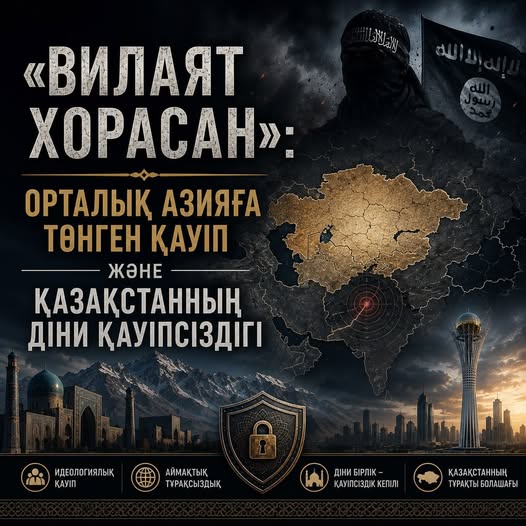 «ВИЛАЯТ ХОРАСАН»: УГРОЗА ДЛЯ ЦЕНТРАЛЬНОЙ АЗИИ И РЕЛИГИОЗНОЙ БЕЗОПАСНОСТИ КАЗАХСТАНА