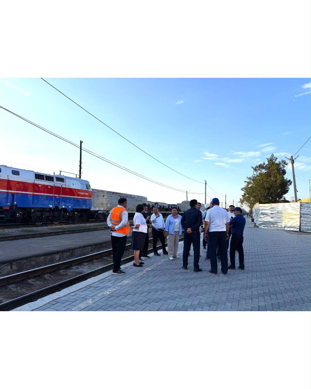 В области Жетісу продолжается модернизация железнодорожных вокзалов