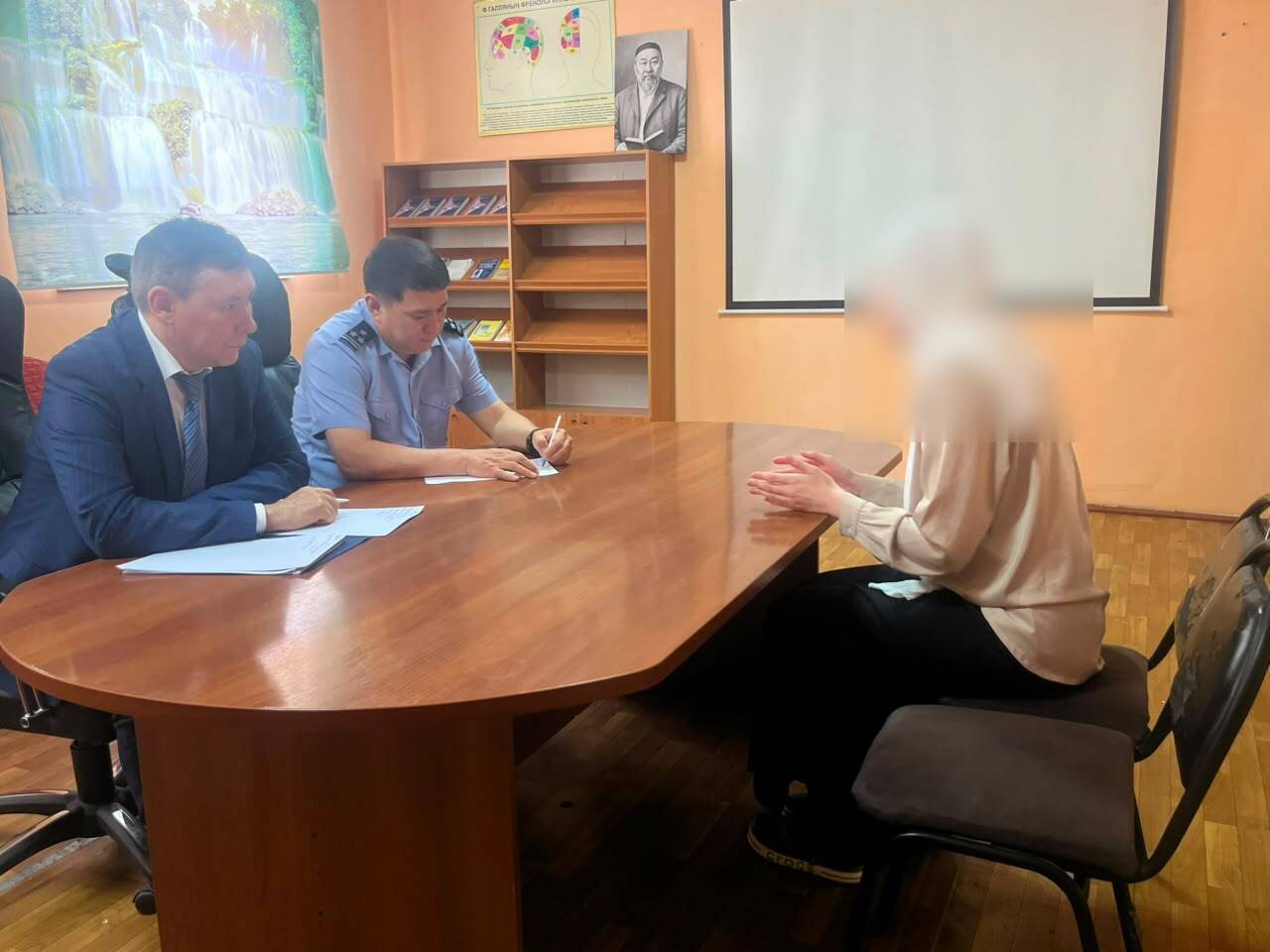 ӨКІЛ №68 МЕКЕМЕСІНДЕ БІРЛЕСКЕН ЖЕКЕ ҚАБЫЛДАУ ӨТКІЗДІ