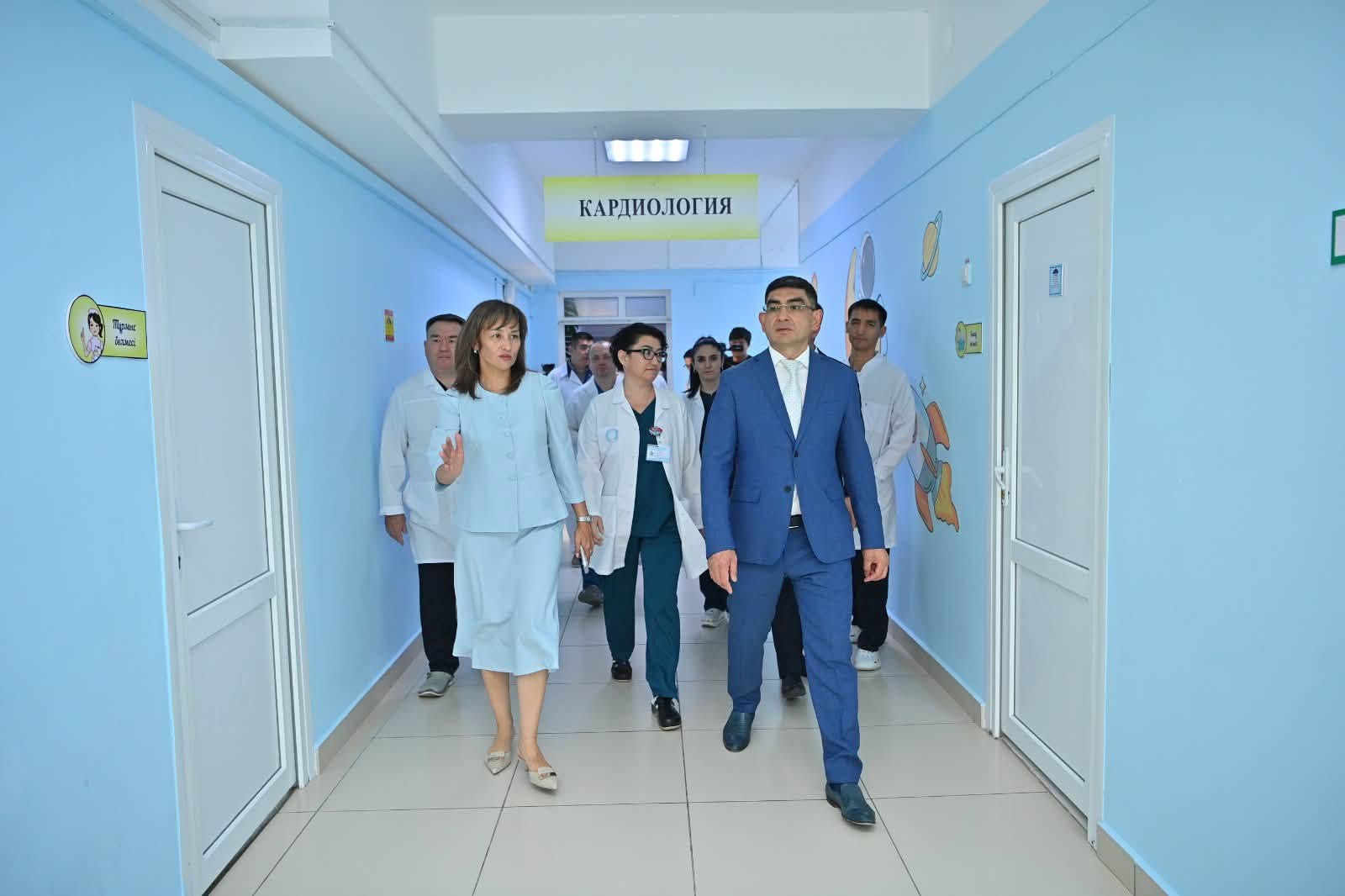 ЗДОРОВОЕ СЕРДЦЕ - ЗДОРОВЫЙ РЕБЕНОК: В ТУРКЕСТАНЕ ОТКРЫЛСЯ РЕГИОНАЛЬНЫЙ ДЕТСКИЙ КАРДИОХИРУРГИЧЕСКИЙ ЦЕНТР