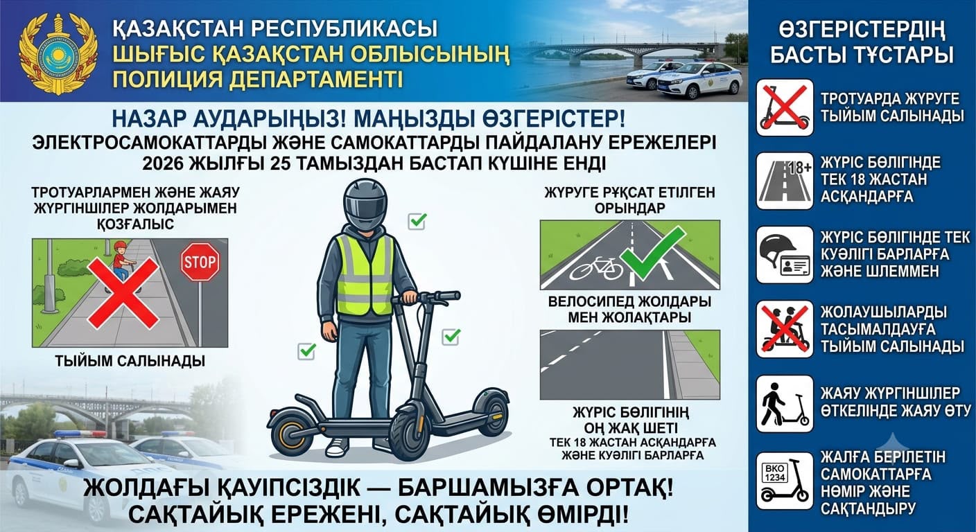 Самокаты по новым правилам!