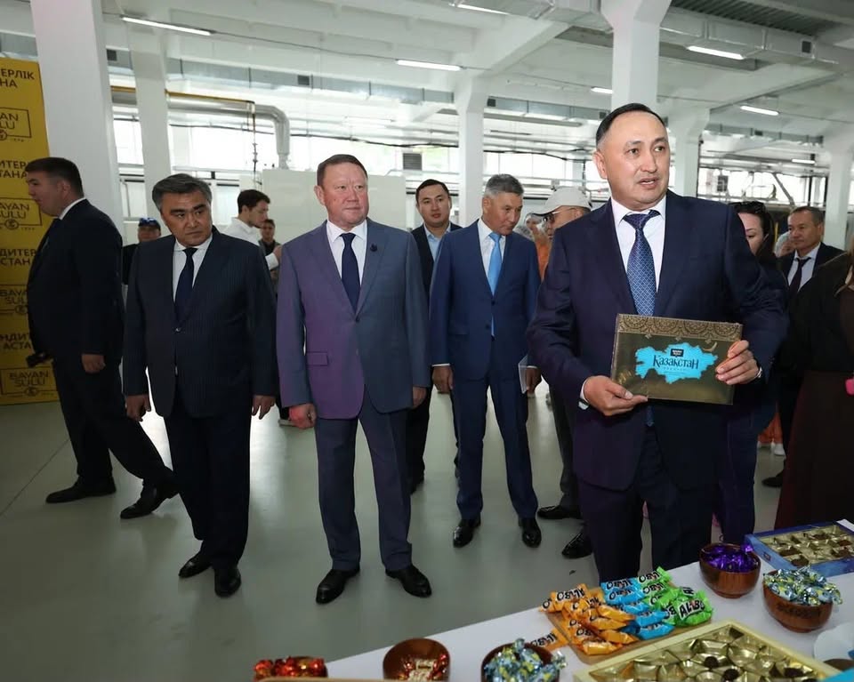 АО «Баян Сулу» запустило новый технологический производственный комплекс «Кондитерская столица».