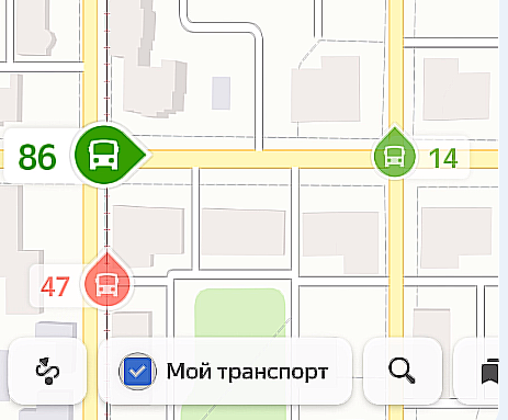 Яндекс: Маршруты и транспорт