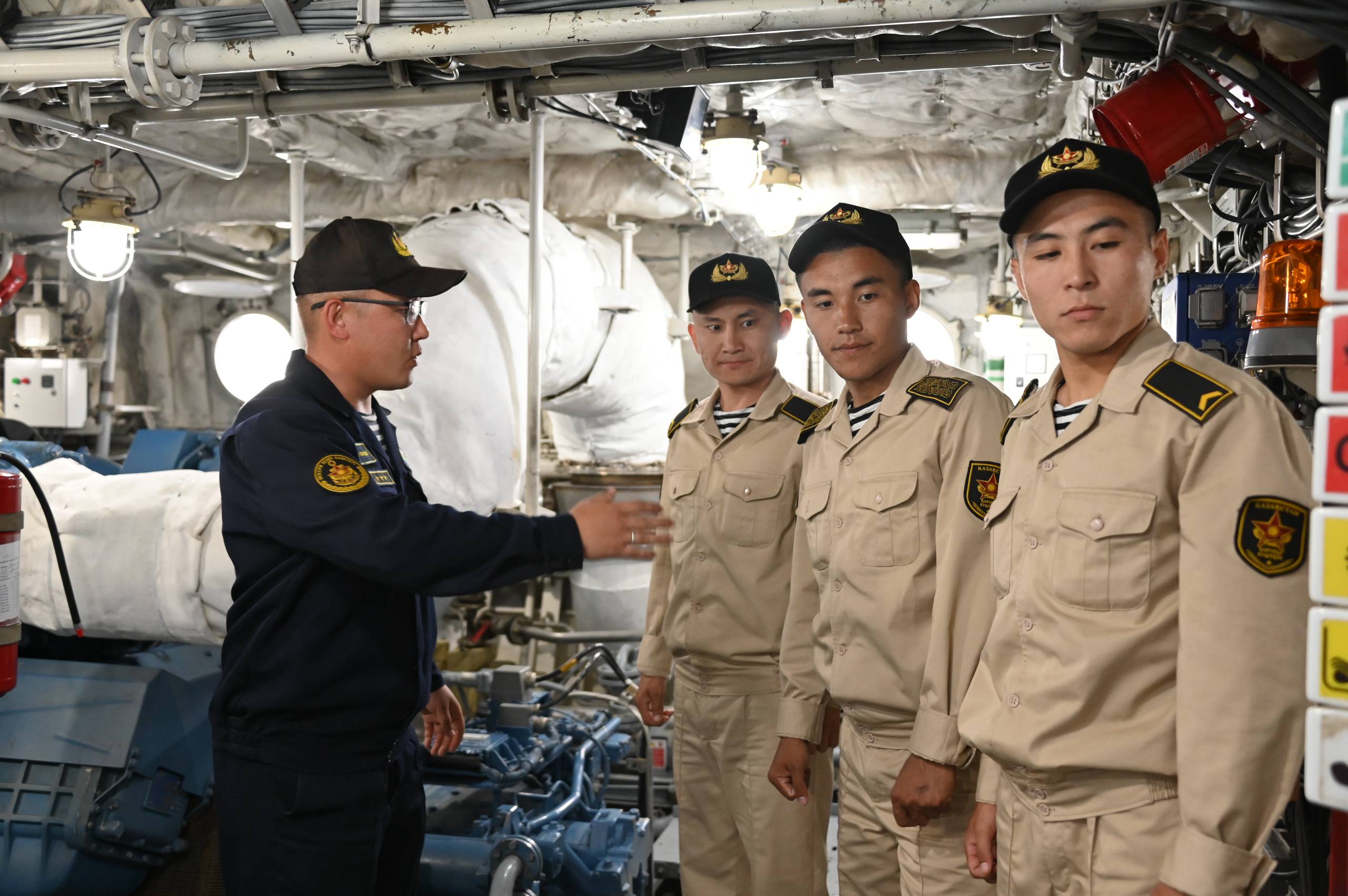 Conscripts hone their skills on land and at sea.