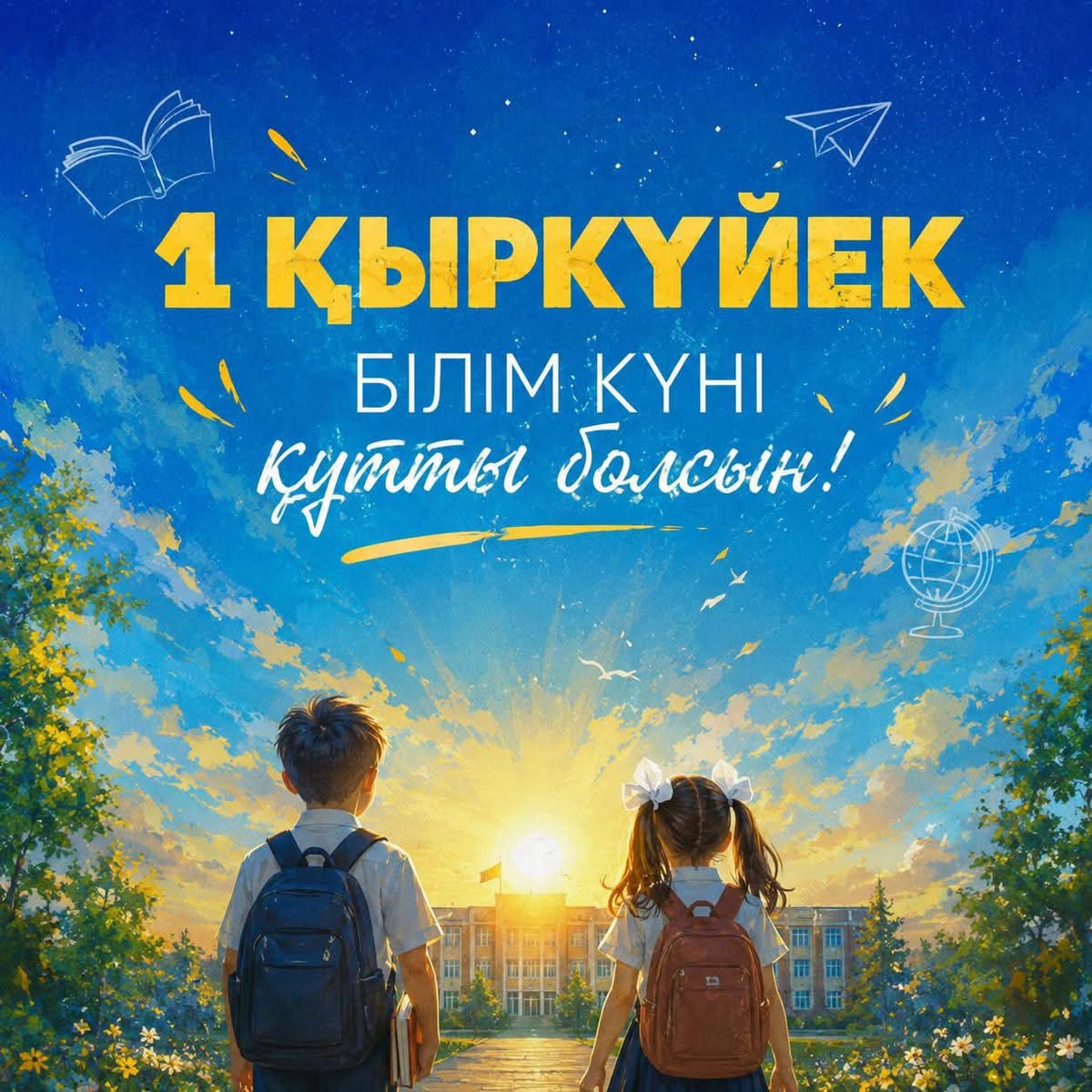Ақтөбе облысының әкімі Асхат Шахаровтың Білім күнімен құттықтауы