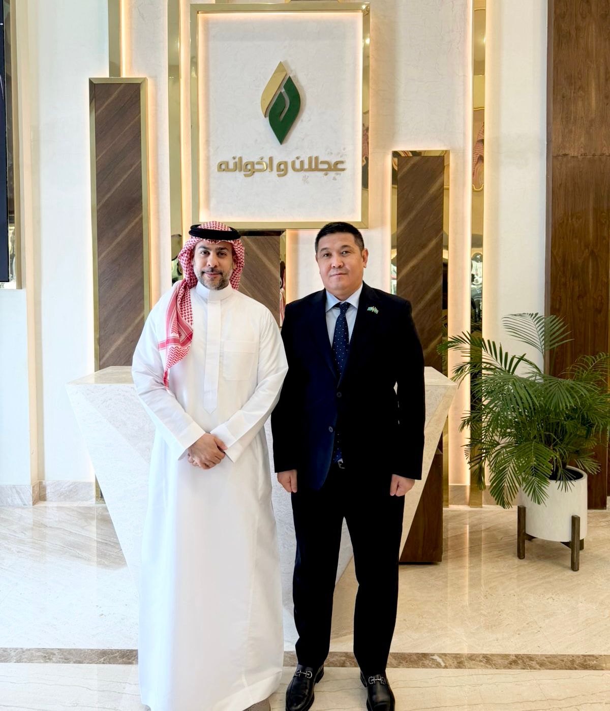 Ambassador of Kazakhstan Met with the Leadership of “Ajlan &amp; Bros Holding Group”