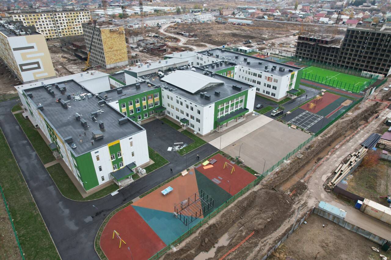 New Schools and Kindergartens Under Construction in Almaty