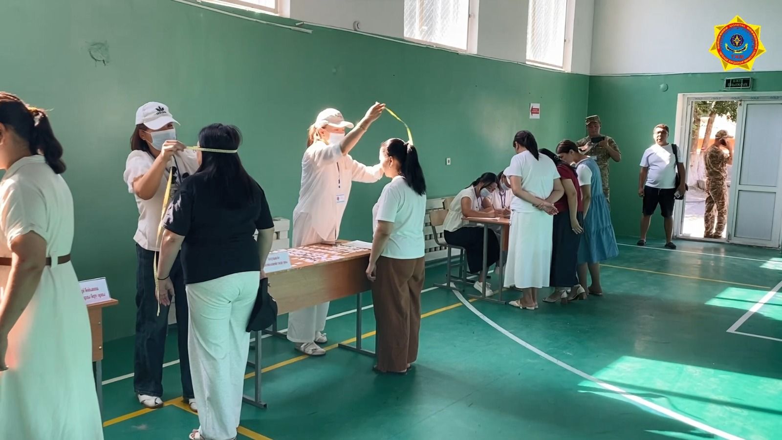 Кешенді оқу-жаттығу: ТЖ қаупі туындаған кездегі іс-қимылдарды пысықтау