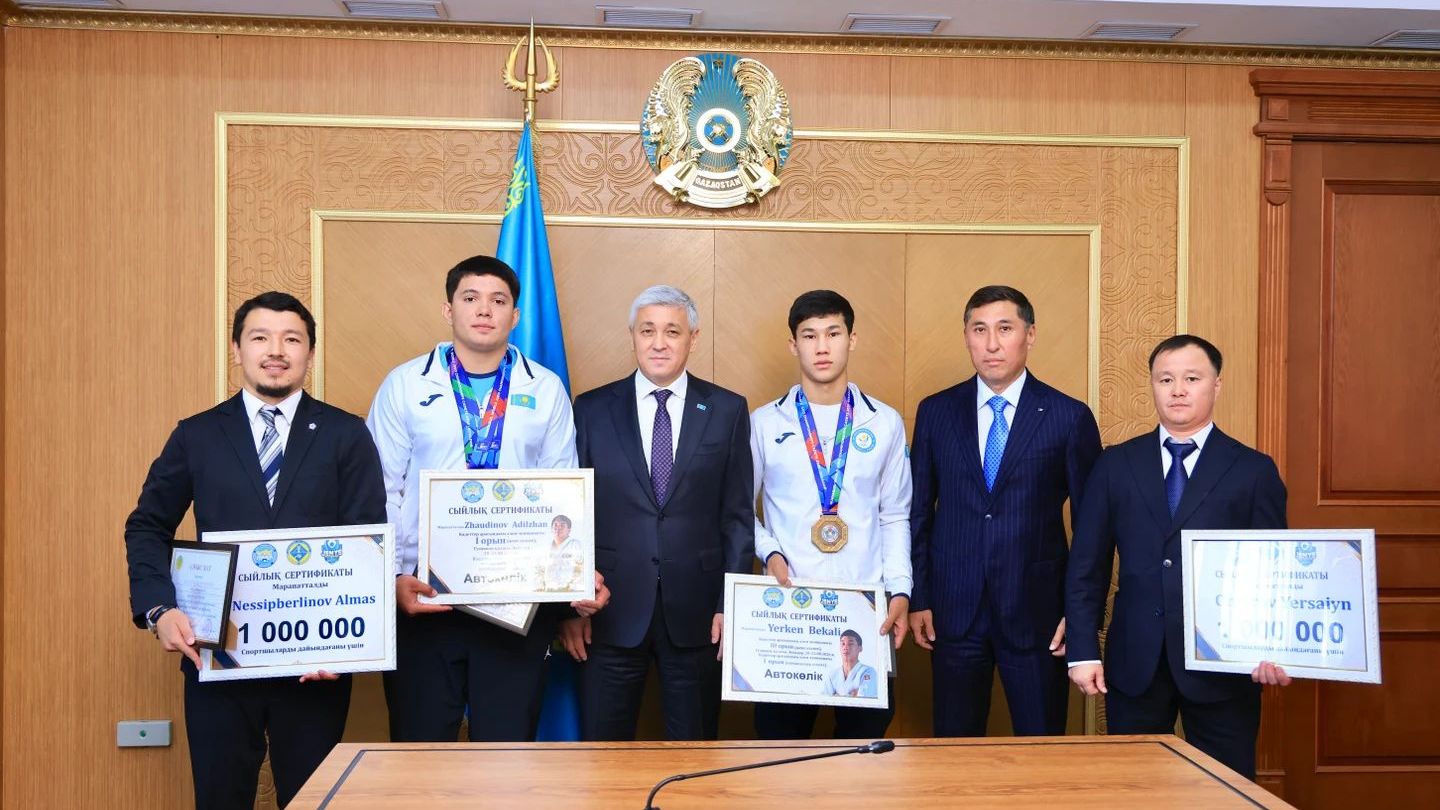 In Karaganda, judokas were congratulated on their successful performance at the World Championships