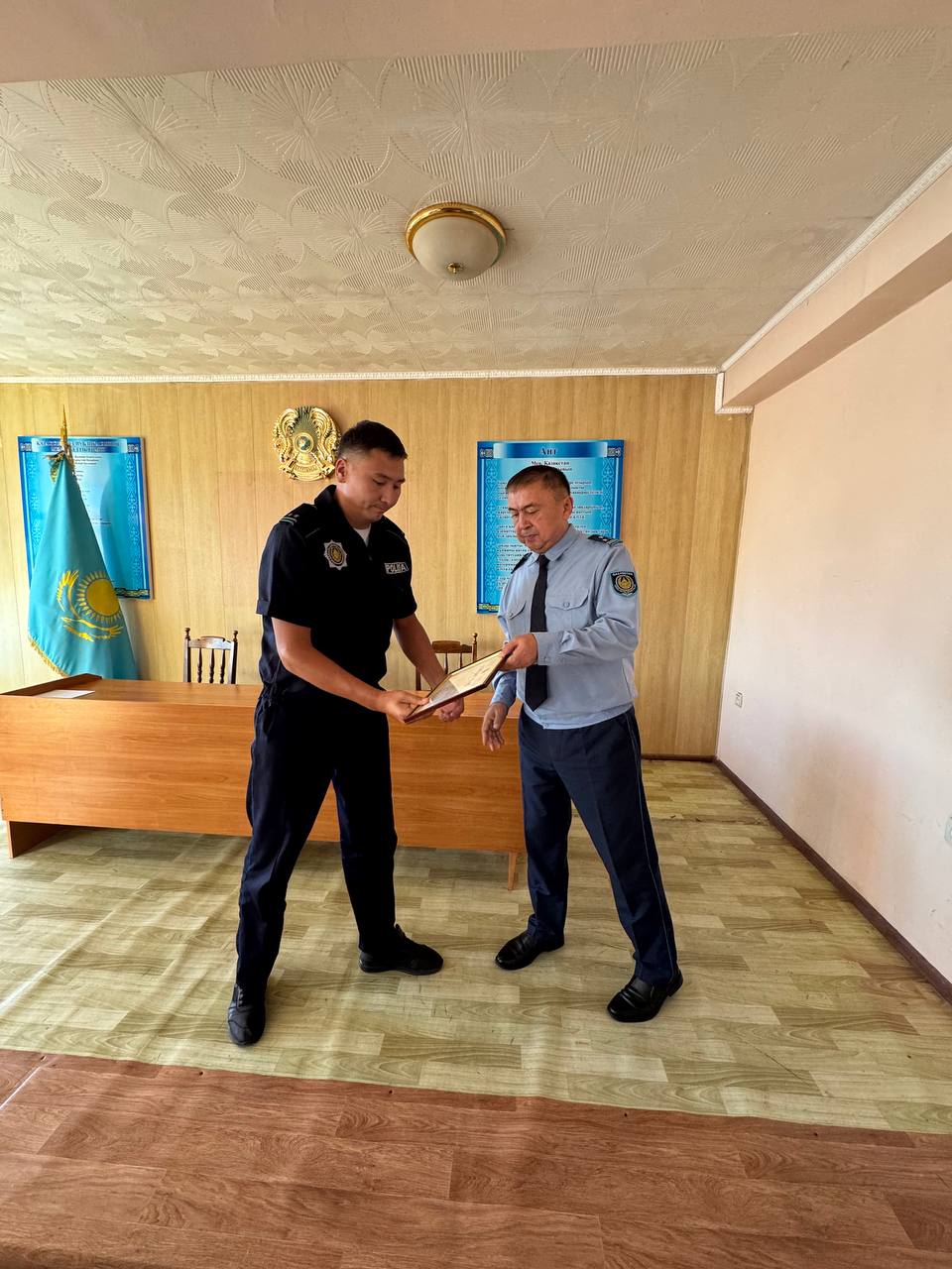 Құқықтық тәртіптің сенімді тірегі: Жетісу облысында үздік учаскелік полиция инспекторлары марапатталды