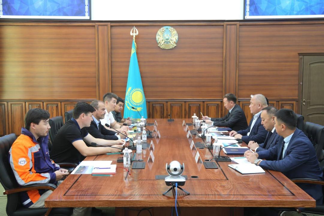 Аралда жаңа күн электр станциясының құрылысы жүргізілуде