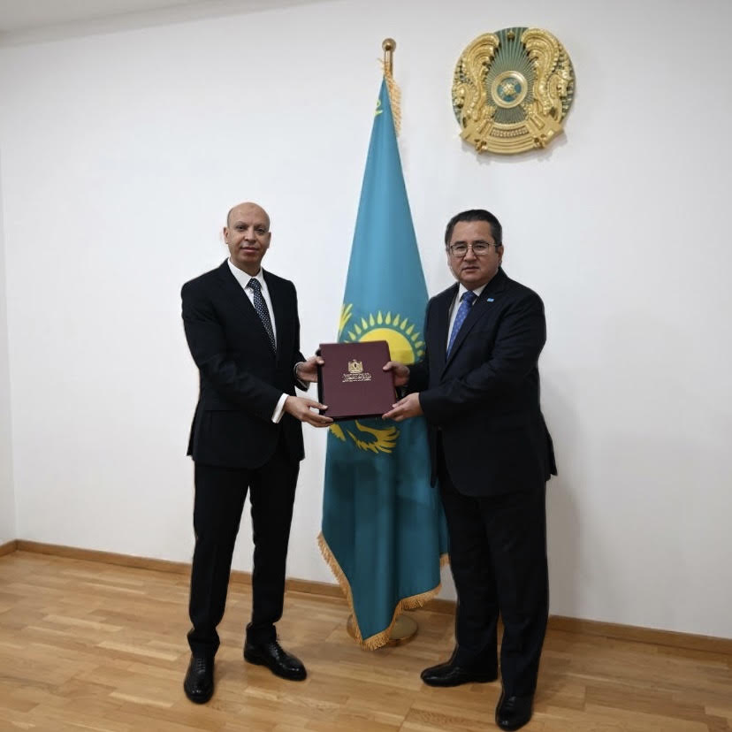 Ambassador of Egypt Presented Copies of Credentials