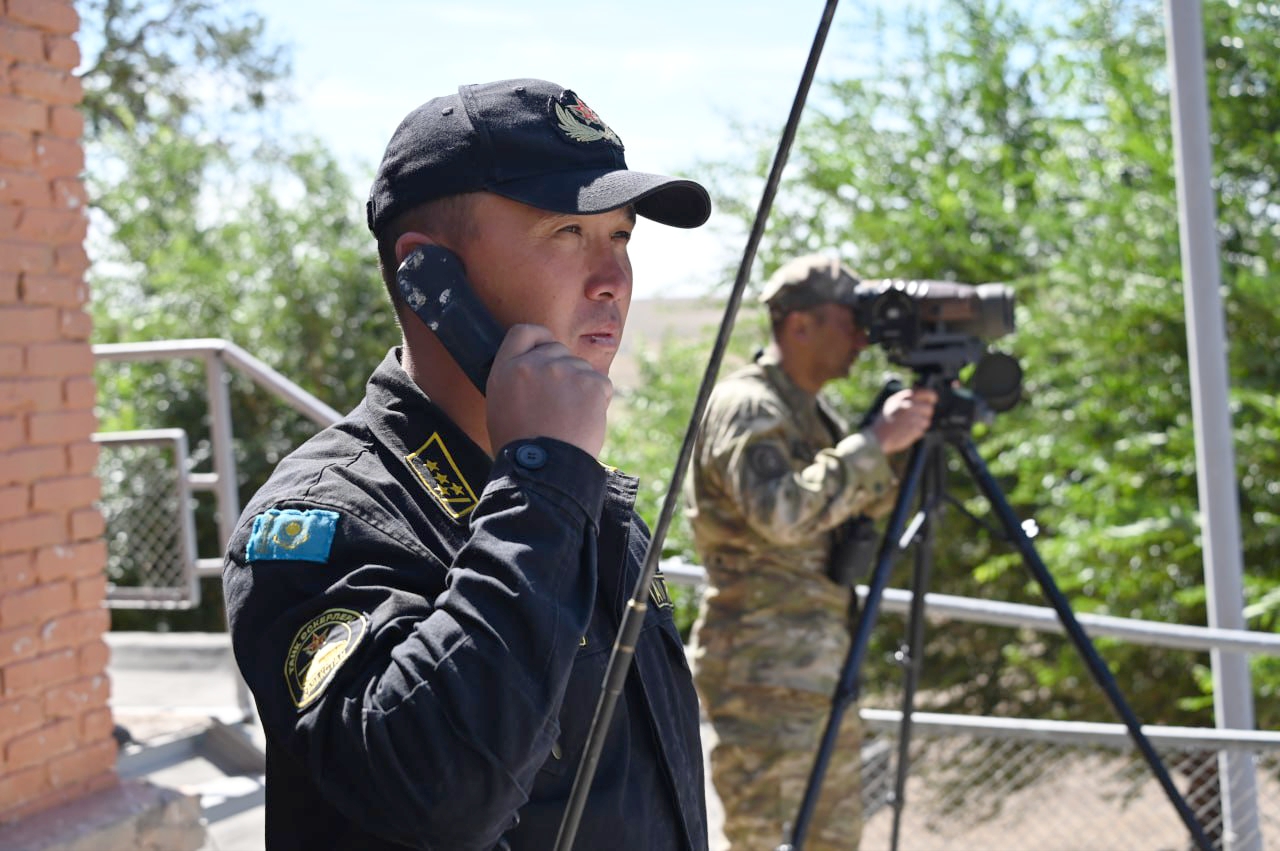 Сарыөзек гарнизонының танкистері жоғары  деңгейдегі даярлықтарын растады