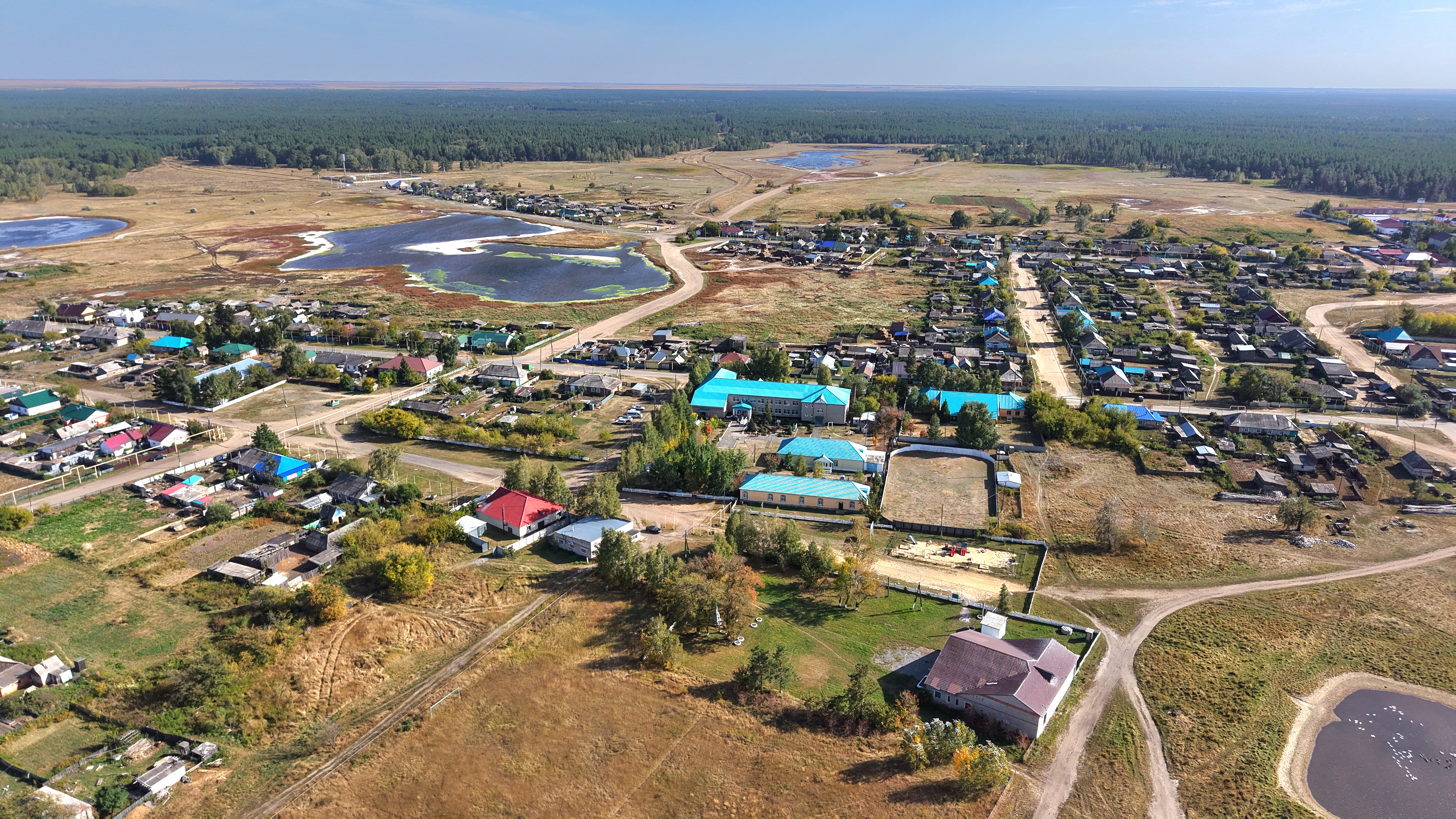The Altynsarinsky district farm receives 45 quintals of harvest per hectare