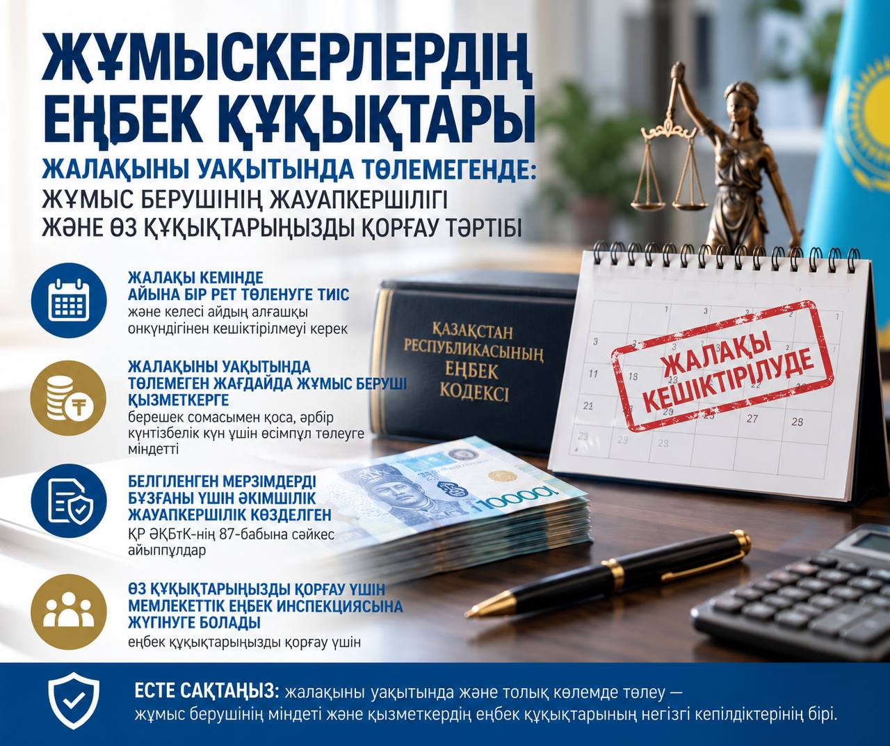 Трудовые права работников при задержке заработной платы: ответственность работодателя и порядок защиты своих прав