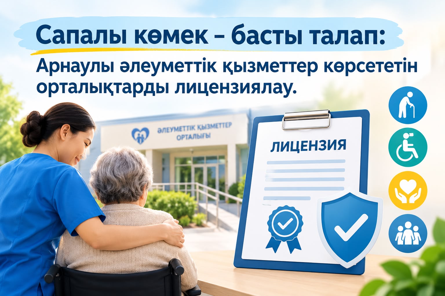 Качественная помощь – главное требование: лицензирование организаций, оказывающих специальные социальные услуги