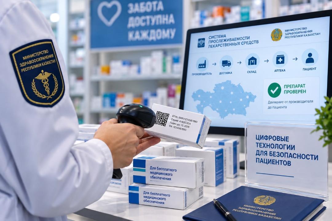 Цифрлық бақылау 26 мыңнан астам тегін дәрі-дәрмек сатылымын анықтады