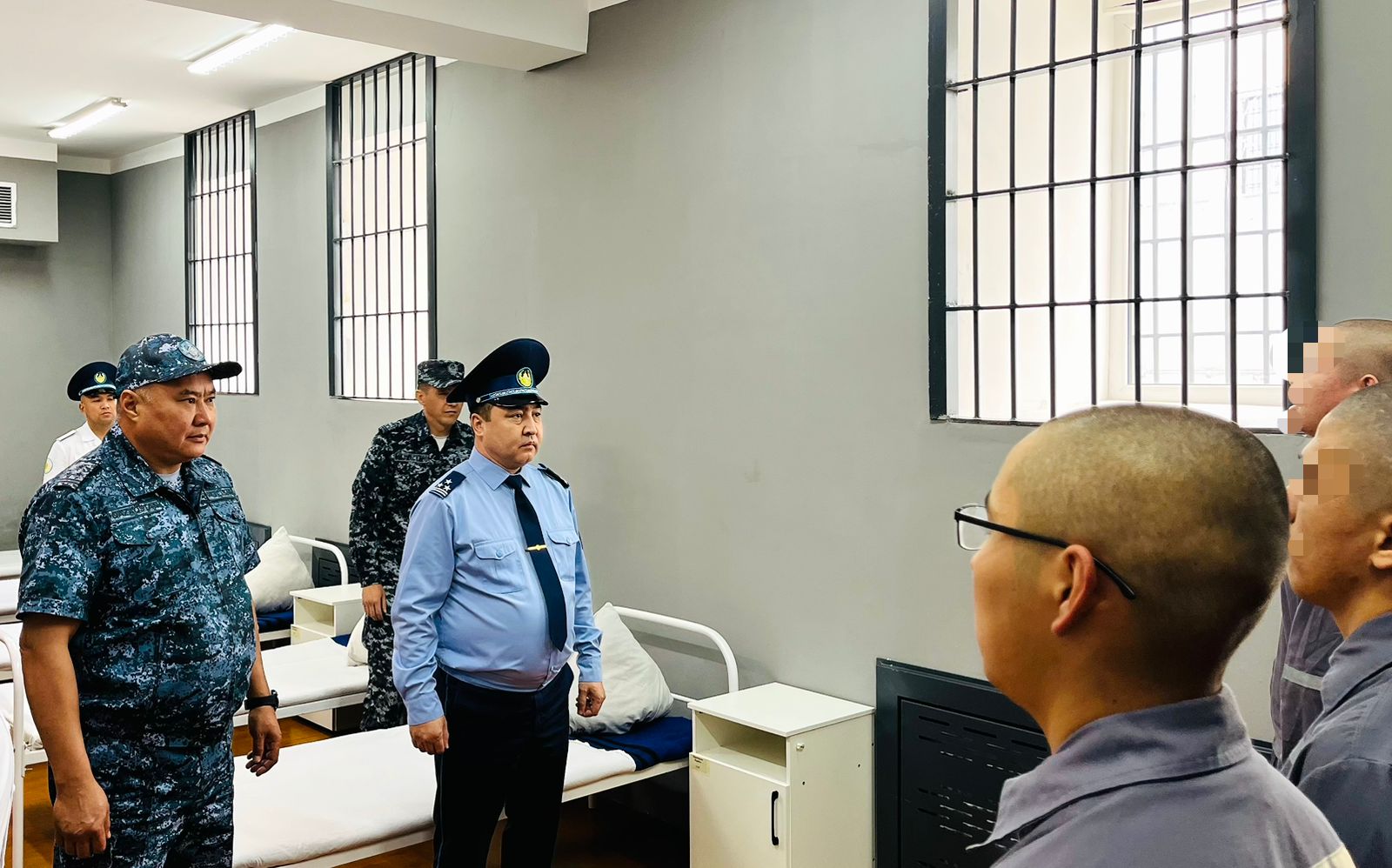 Руководство Комитета УИС МВД РК посетили учреждения УИС Алматы
