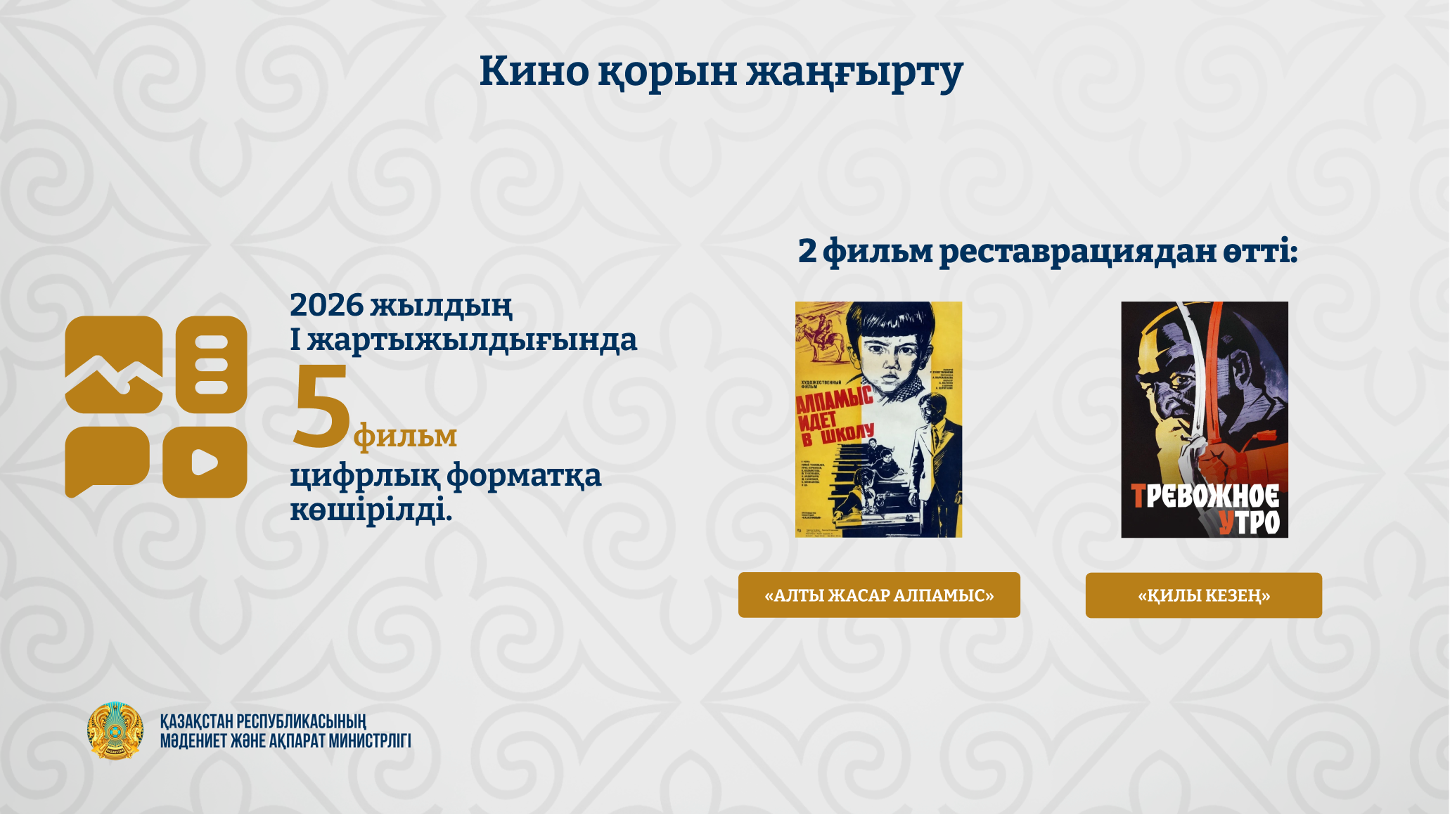 Елімізде қазақ киносының күні аталып өтеді