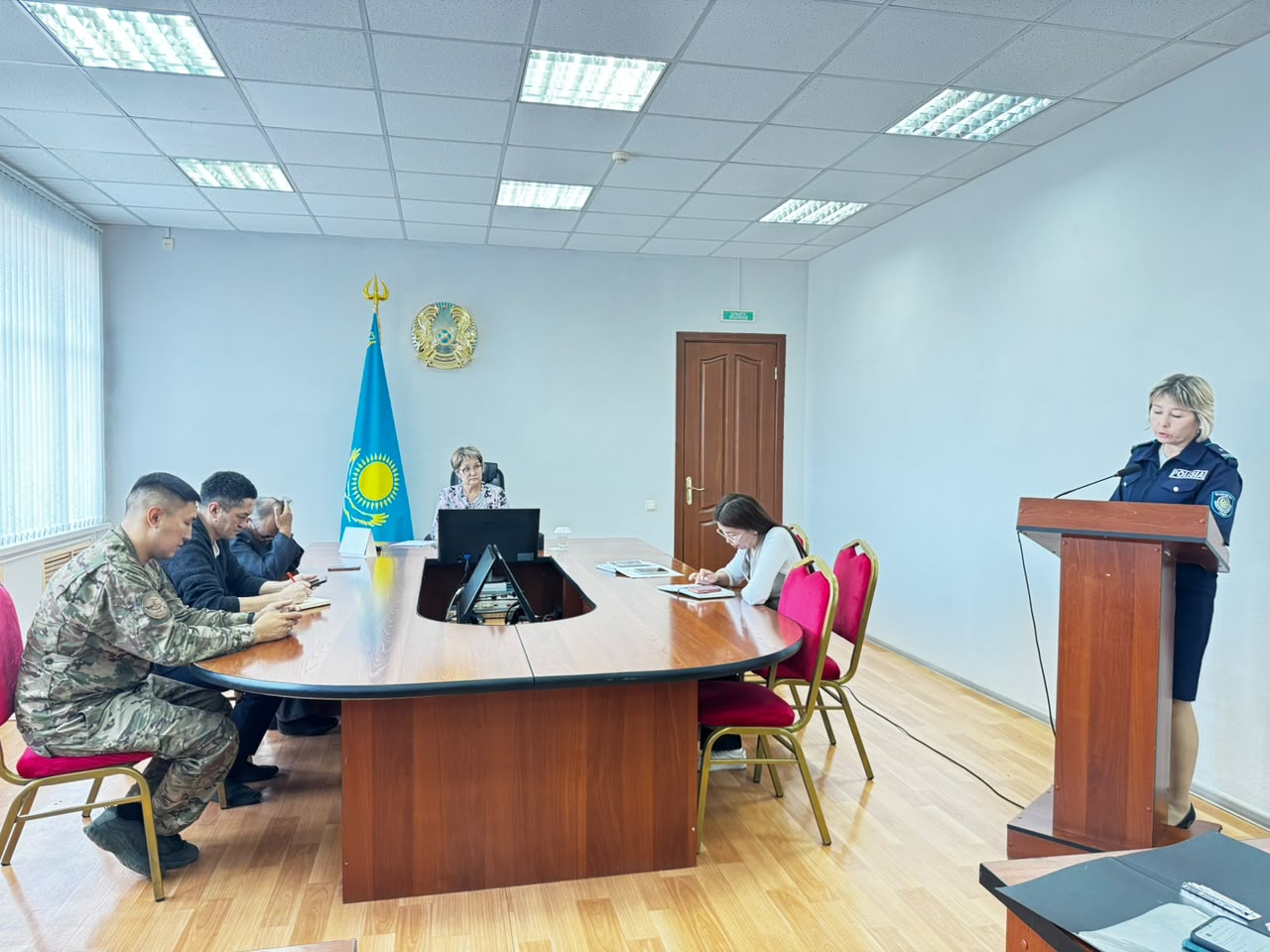 📢 Ауданда кәмелетке толмағандар істері және олардың құқықтарын қорғау жөніндегі комиссияның отырысы өтті.