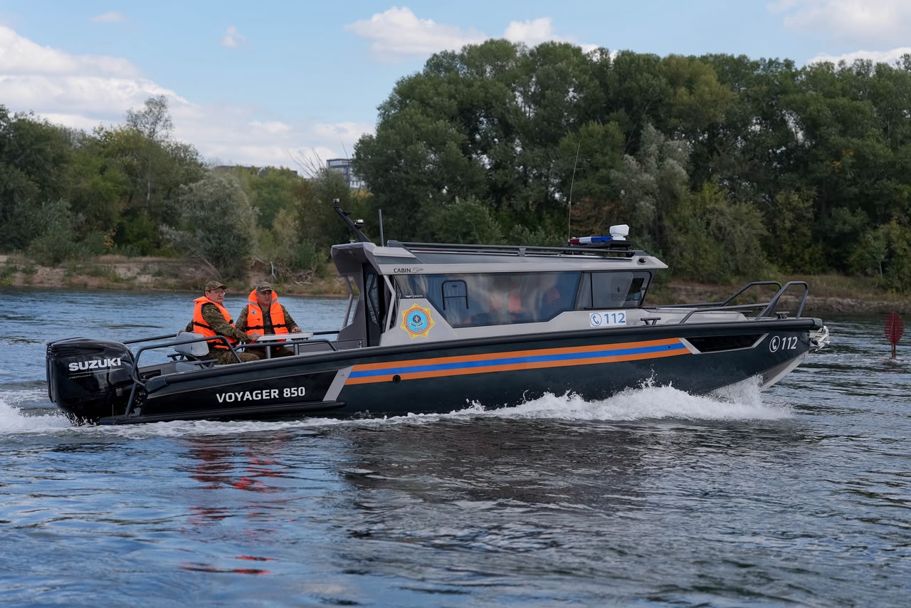 Спасательный флот области Абай пополнился новым катером