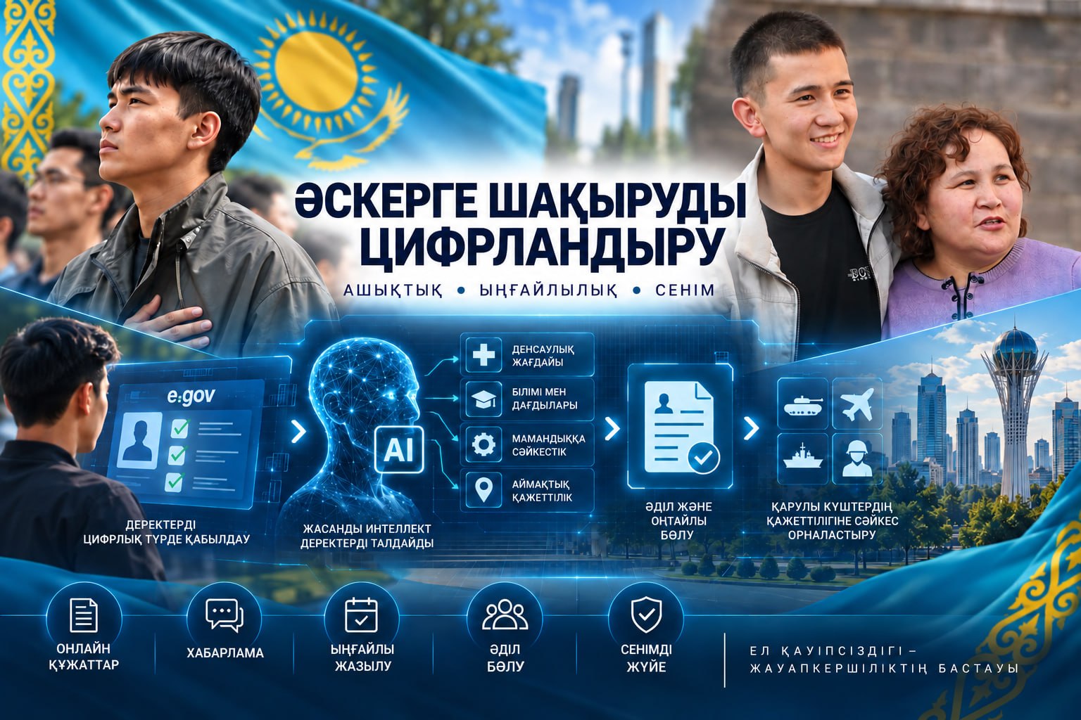 AI will help draft commissions to distribute conscripts by types and types of troops