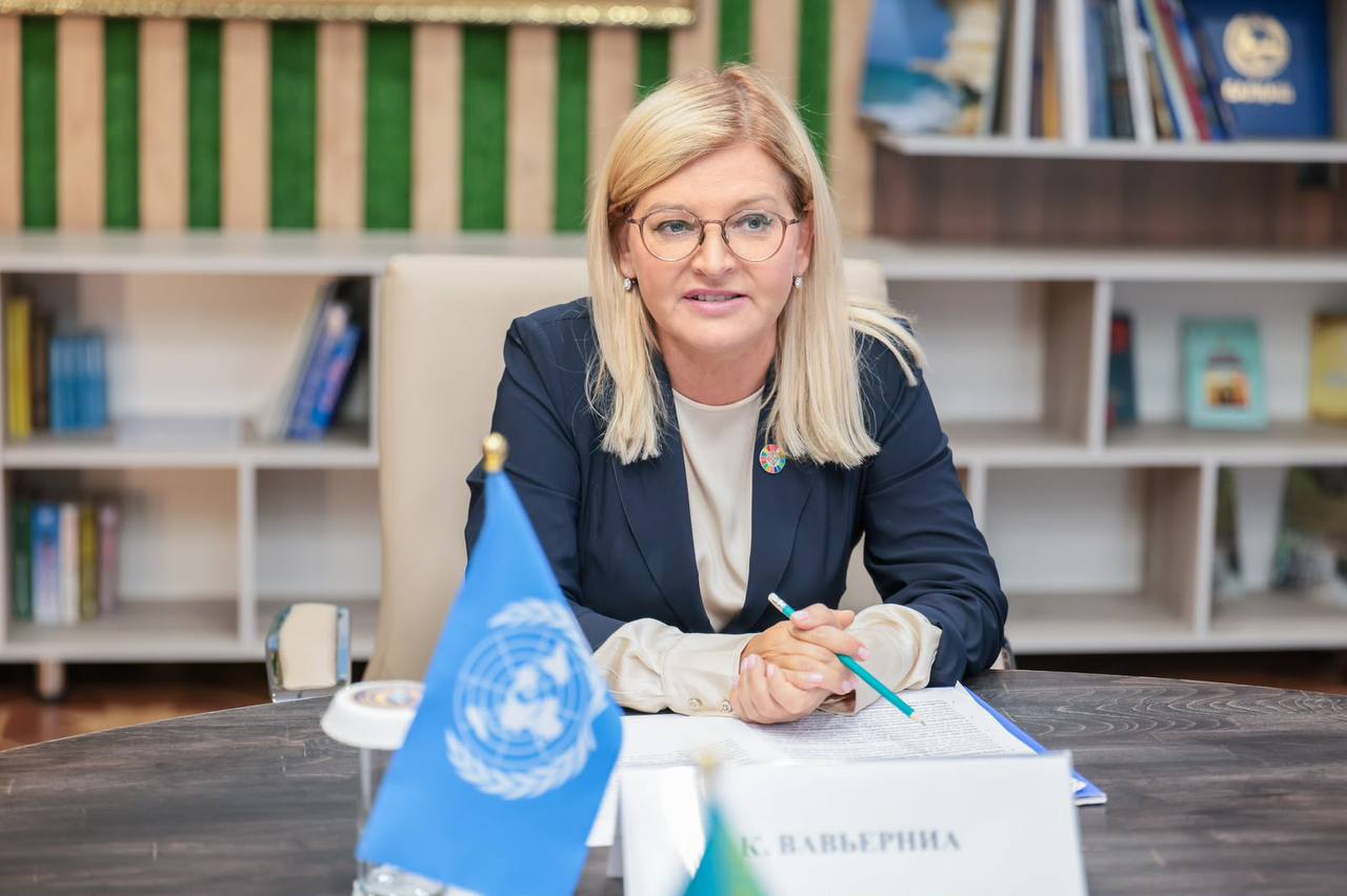 БҰҰ Даму бағдарламасының Қазақстандағы тұрақты өкілі Катаржина Вавьерниа