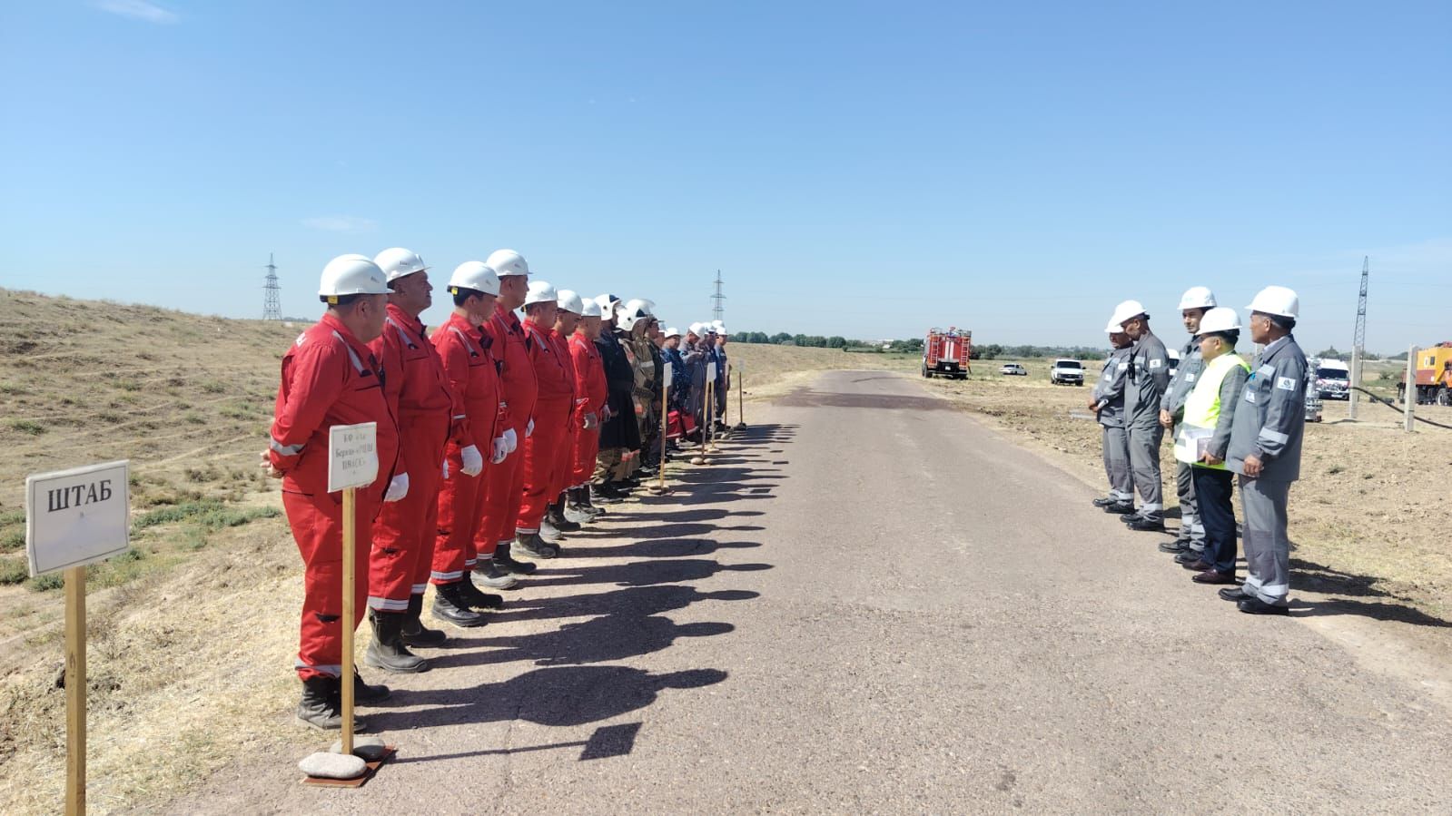 Жер асты газ сақтау қоймасындағы оқу дабылы