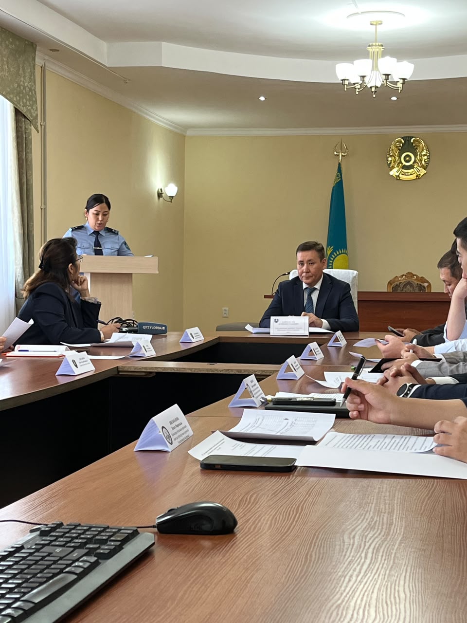 ӨКІЛ ЖАНЫНДАҒЫ САРАПТАМАЛЫҚ КЕҢЕСТЕ ТҰРМЫСТЫҚ ЗОРЛЫҚ-ЗОМБЫЛЫҚТЫҢ АЛДЫН АЛУ МӘСЕЛЕЛЕРІ ТАЛҚЫЛАНДЫ