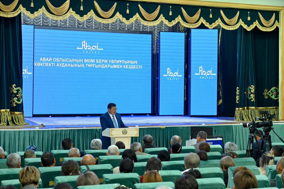 Облыс әкімі Көкпекті ауданының тұрғындарымен кездесті