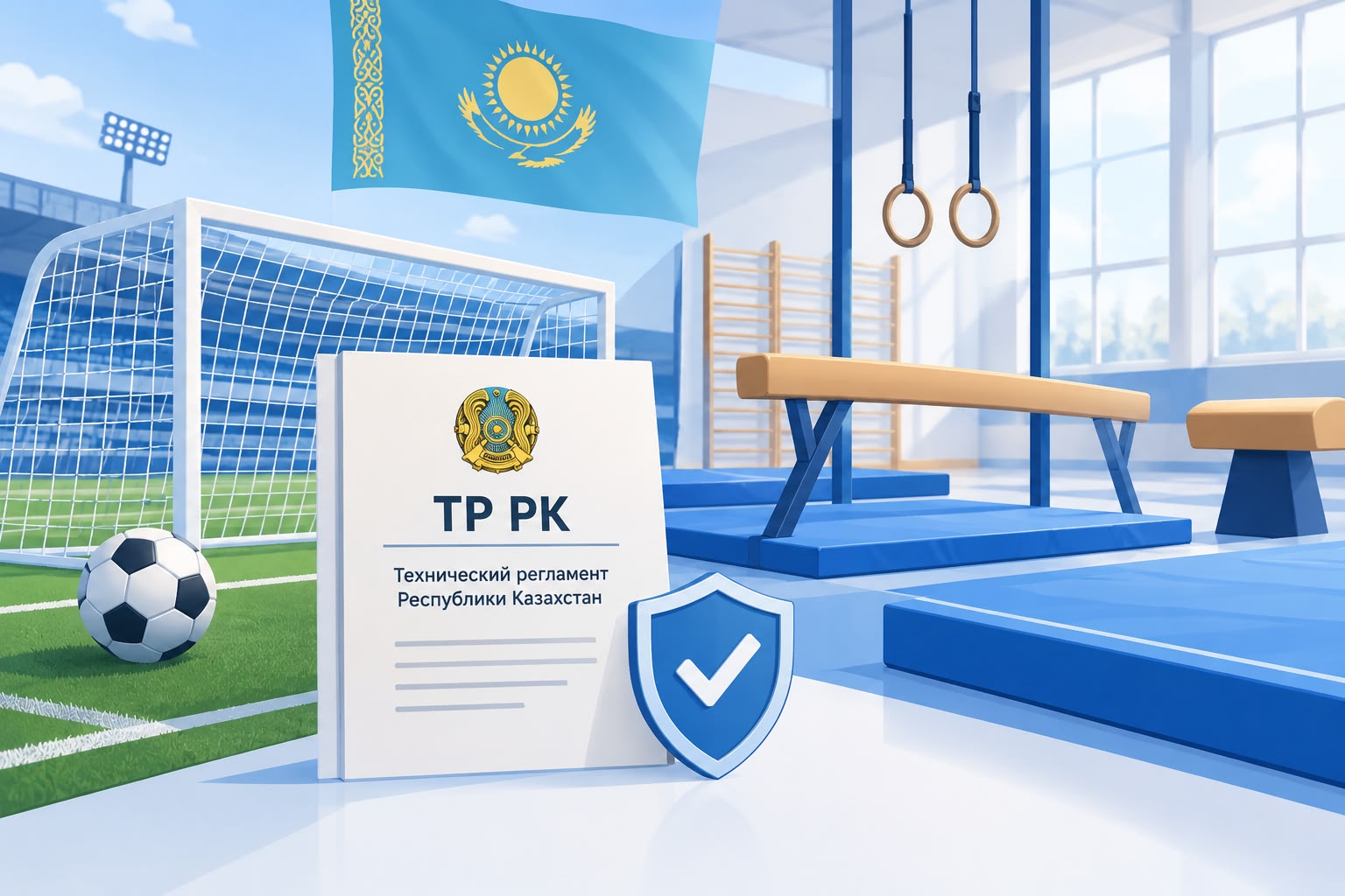 Technical regulations establishing mandatory safety requirements for sports and gymnastic equipment have been approved in Kazakhstan