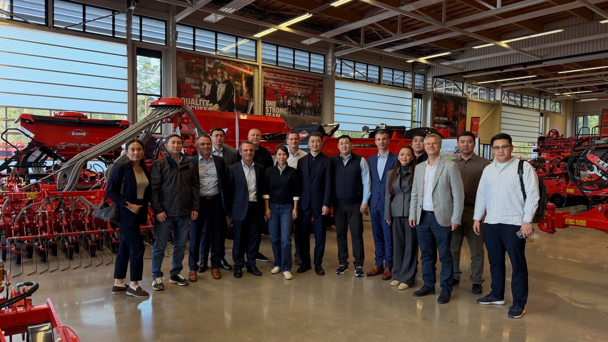 Қазақстан мен KUHN Group өнеркәсіп саласындағы өзара ынтымақтастық бағыттарын айқындады