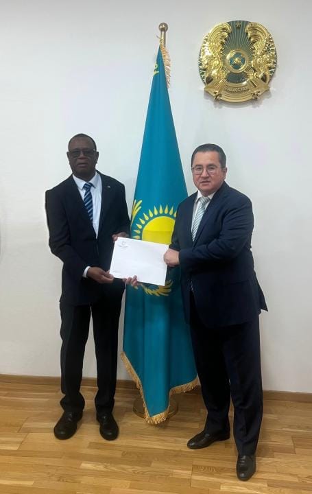 Ambassador of Guinea-Bissau presented copies of credentials at the Ministry of Foreign Affairs of Kazakhstan