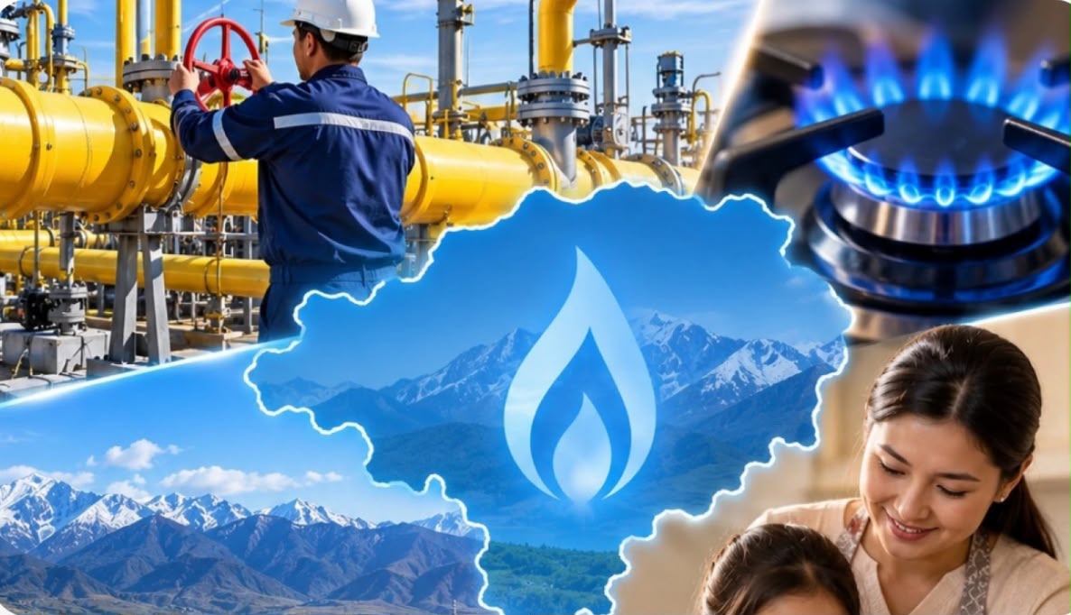 Уровень газификации Жамбылской области планируется довести до 92,2%
