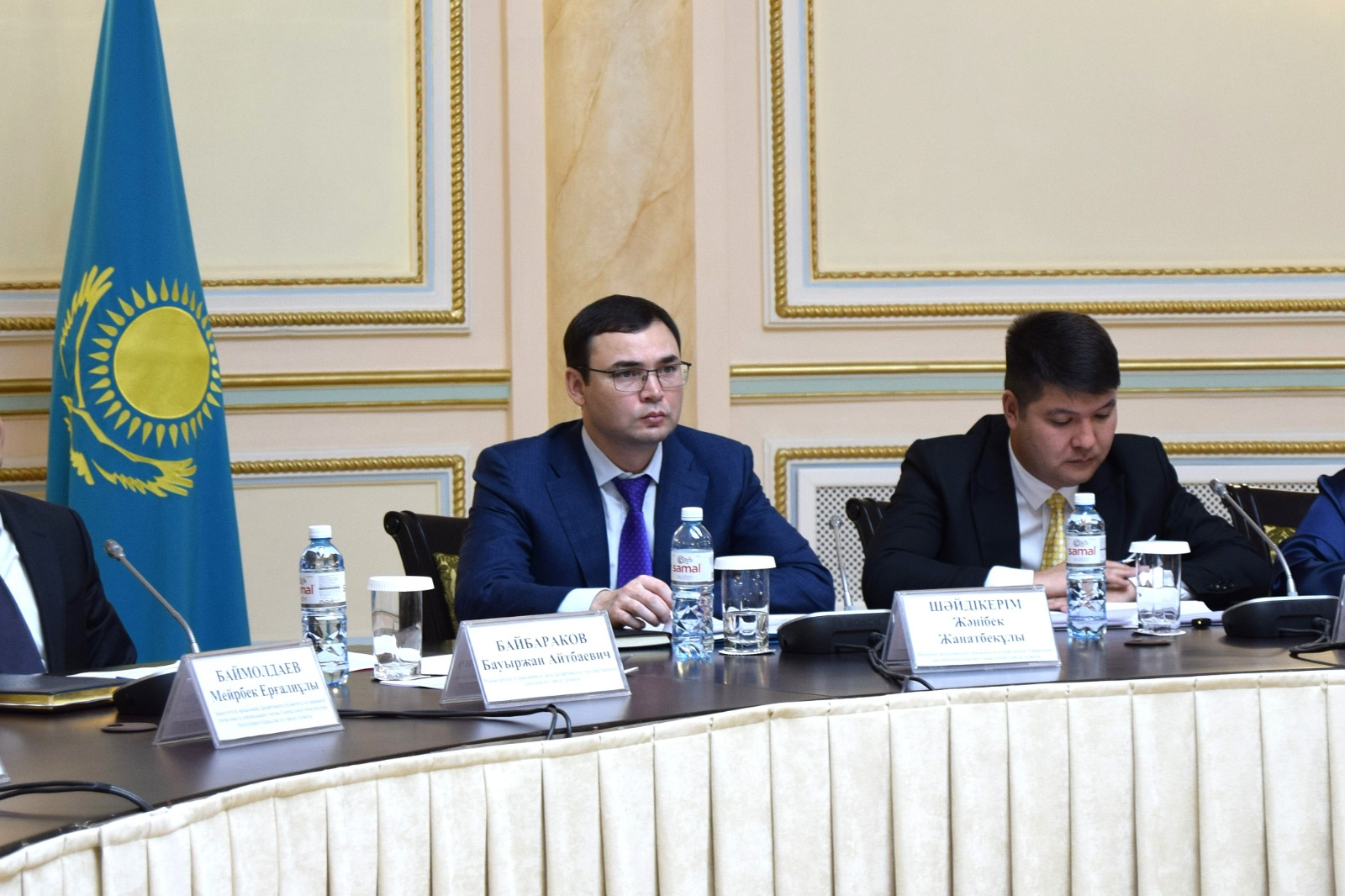 Временно исполняющий обязанности руководителя Управления предпринимательства и инвестиций города Алматы Ж.Ж.Шәйдікерім.