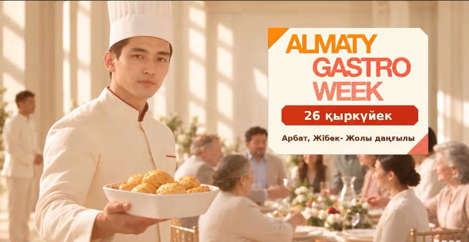 26 қыркүйекте Арбатта ALMATY GASTRO WEEK фестивалі өтеді