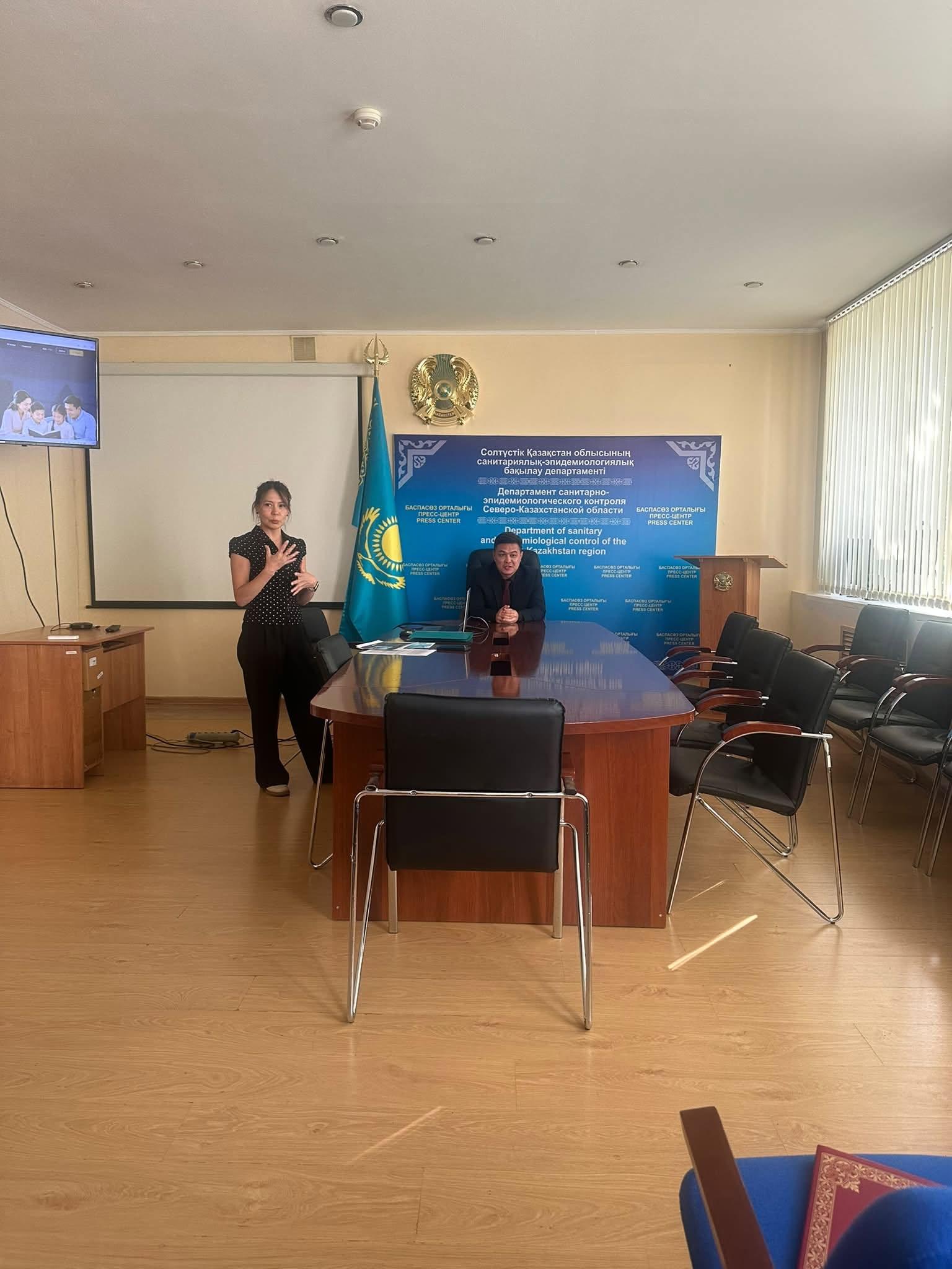 В Департаменте СЭК СКО состоялась встреча в рамках республиканского марафона «Читающая нация»