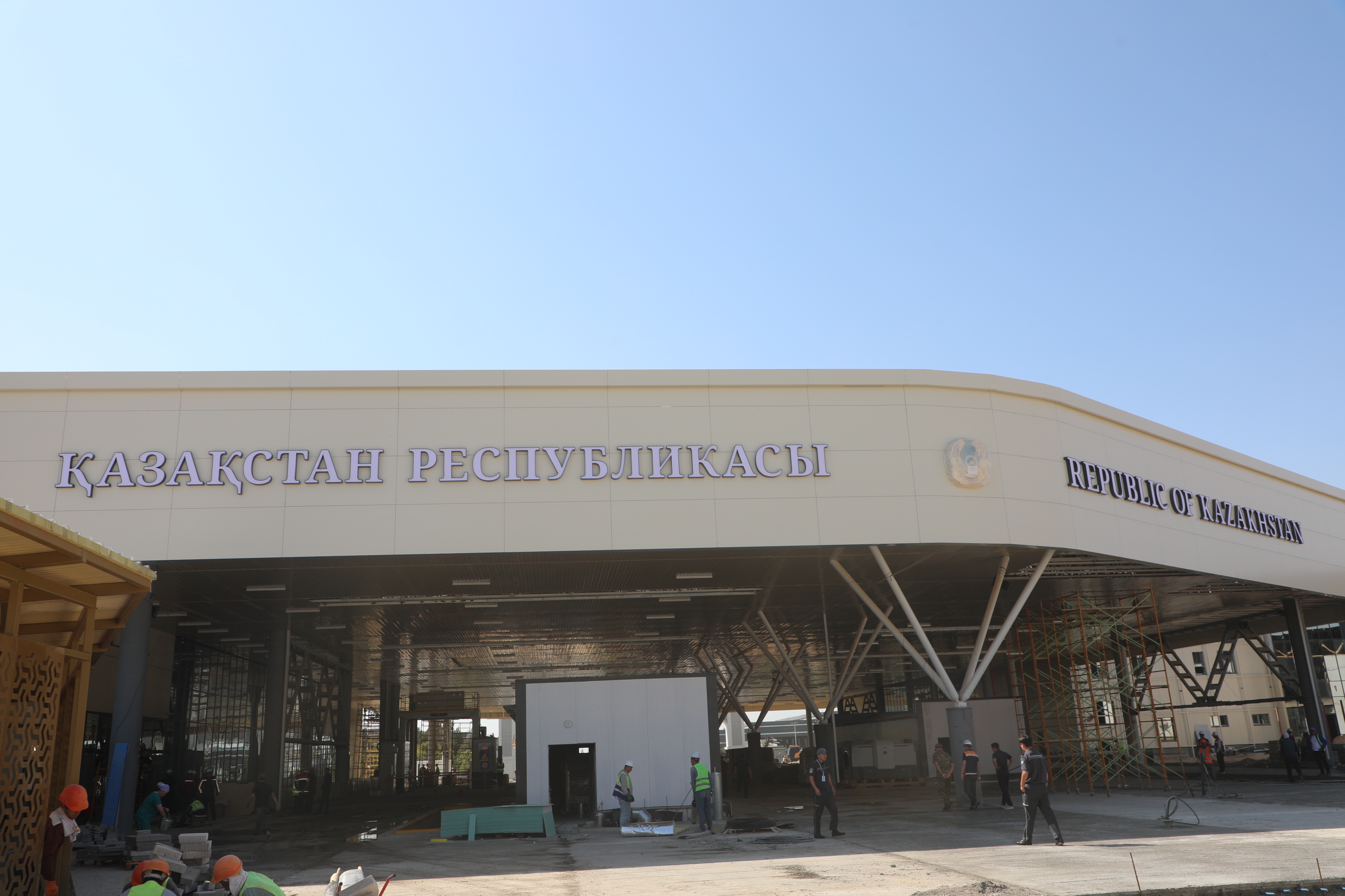 САРЫАГАШ: СТРОИТЕЛЬСТВО ТАМОЖЕННОГО ПОСТА «ЖИБЕК ЖОЛЫ» НА КОНТРОЛЕ