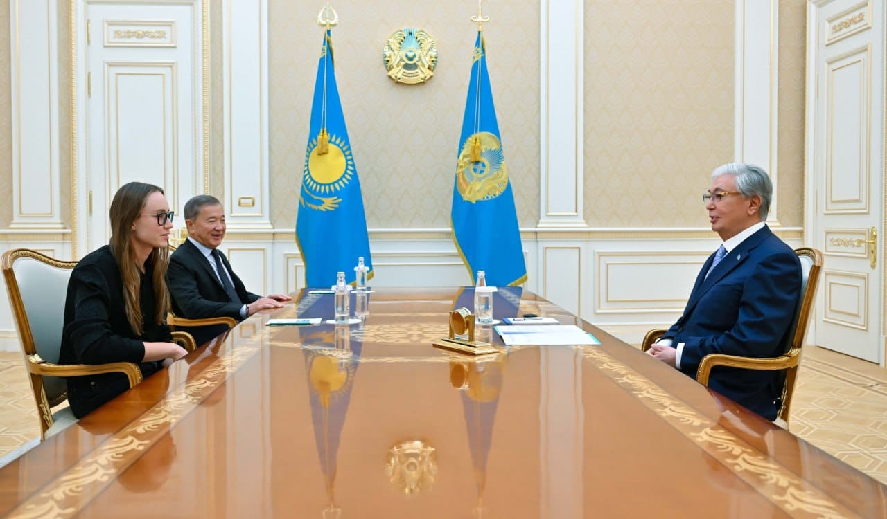 Қазақстан Президенті мен делегация өкілдерінің ресми кездесуі.