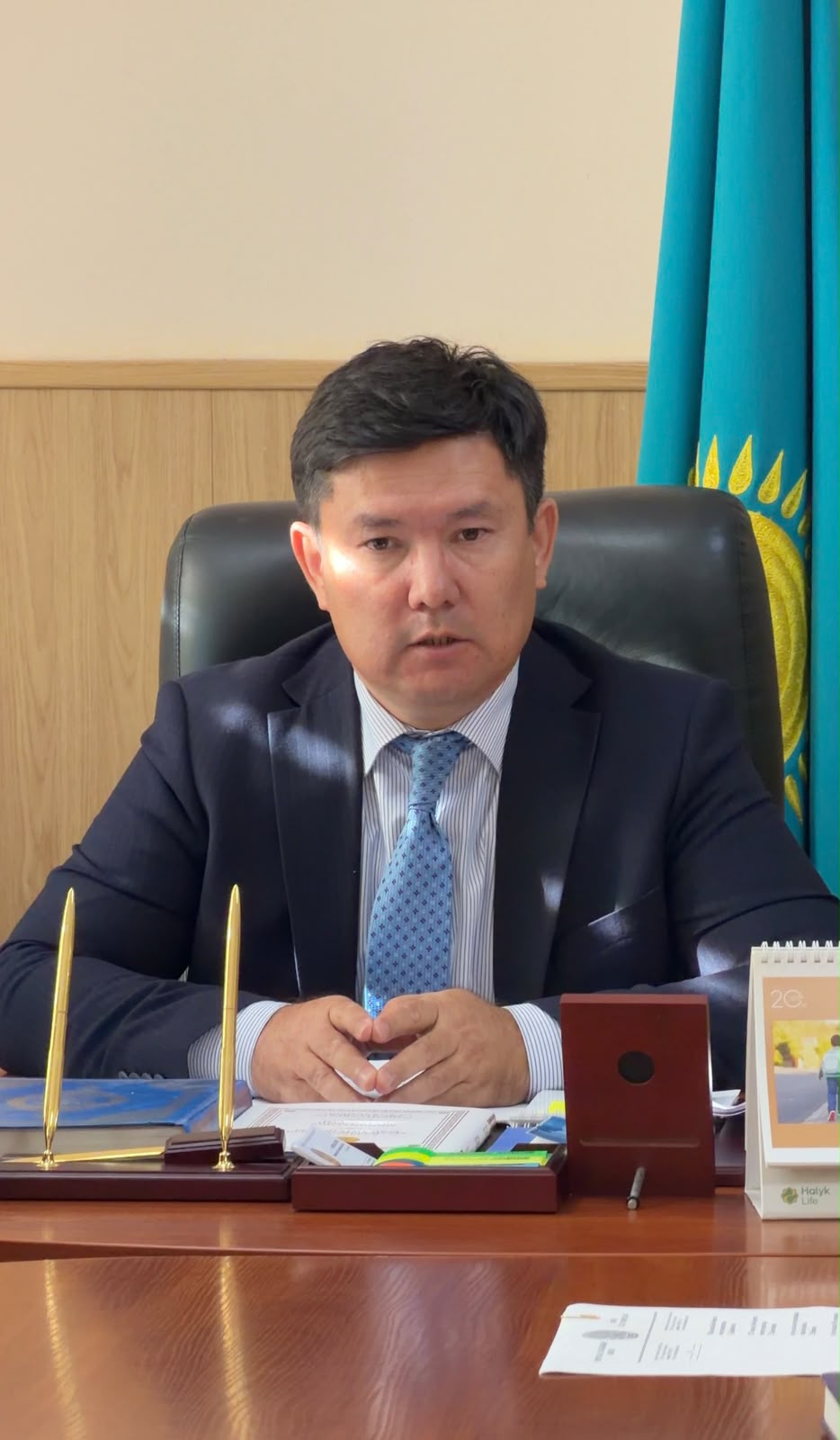 Под председательством акима села Умирзак Б. Кенжалиева состоялось аппаратное совещание