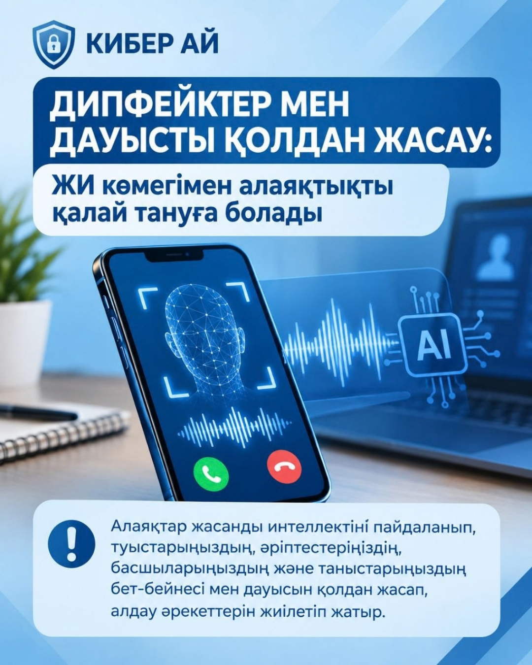 Дипфейки и голосовые подделки: как распознать обман с помощью ИИ?