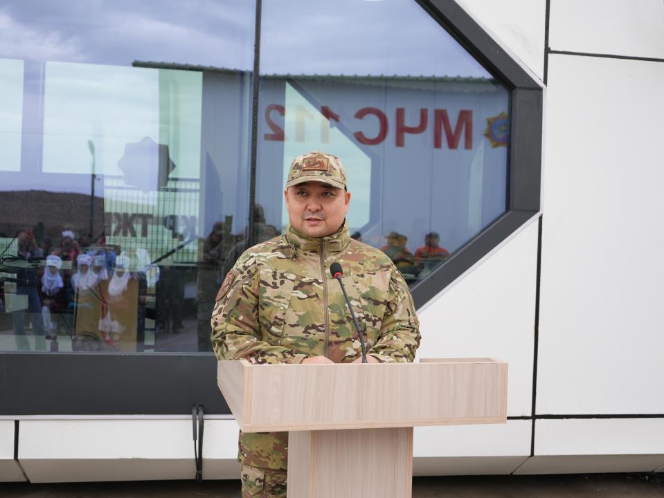ТЖМ басшысы Балқаш жағалауында жаңа құтқару станциясын ашты