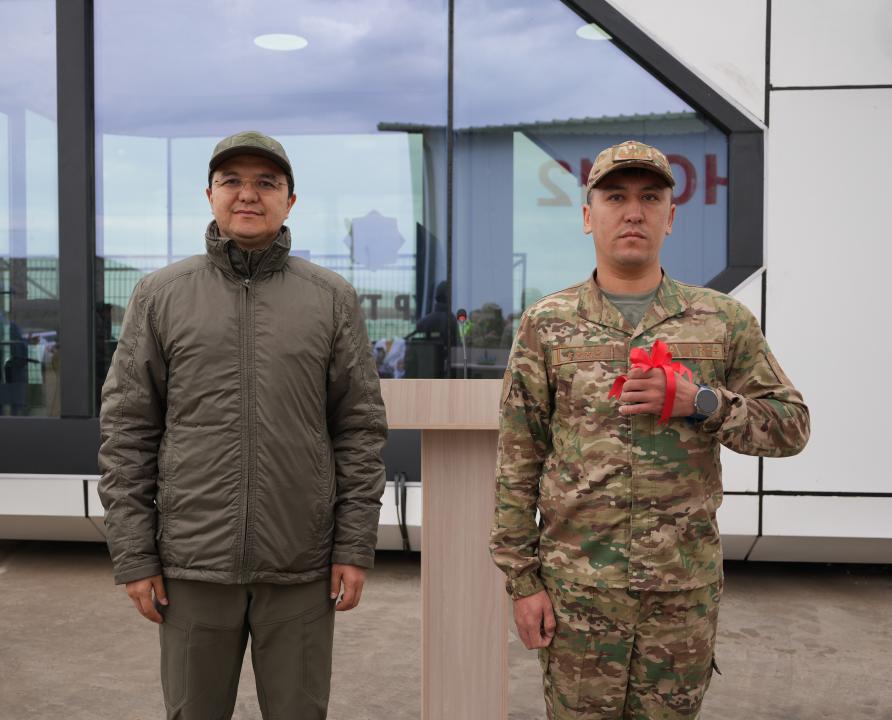 ТЖМ басшысы Балқаш жағалауында жаңа құтқару станциясын ашты