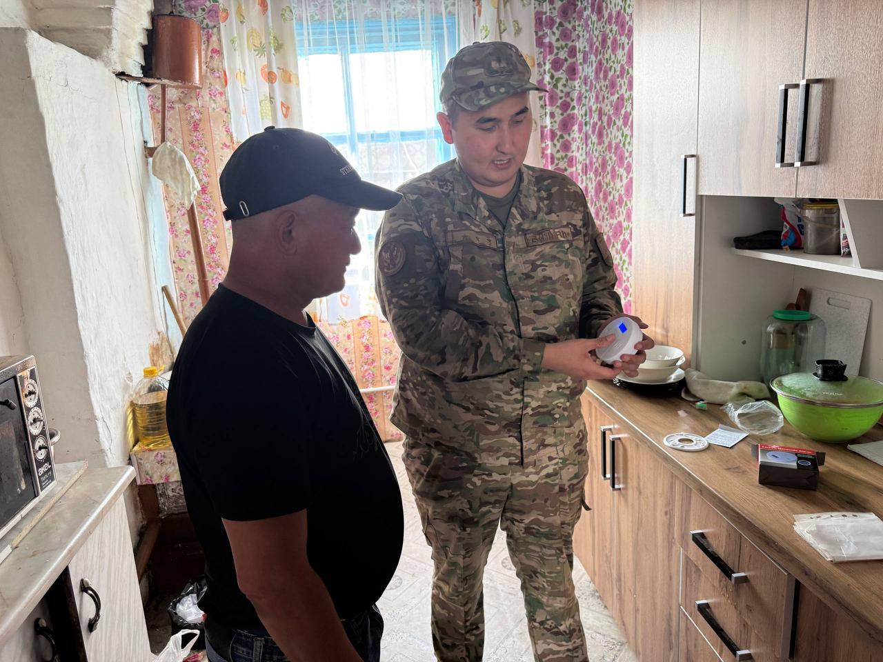 Жылыту кезеңінде тұрғын үй секторында өрт қауіпсіздігінің алдын алу жұмыстары жалғасуда