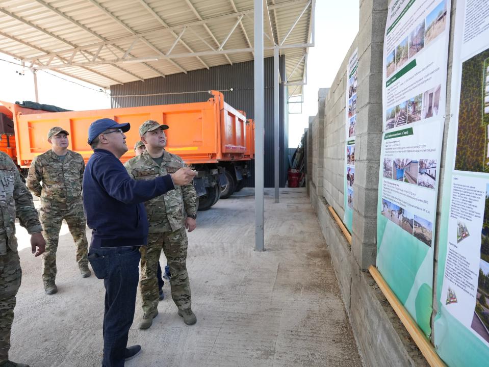 ТЖМ басшысы «Селденқорғау Құрылыс» РМК-ның қалпына келтіру жұмысымен танысты