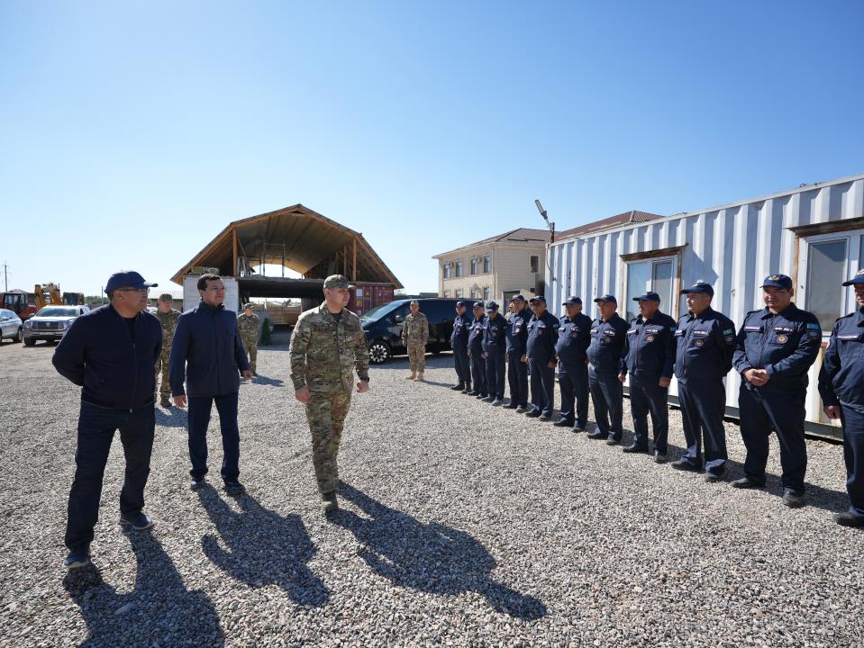 ТЖМ басшысы «Селденқорғау Құрылыс» РМК-ның қалпына келтіру жұмысымен танысты
