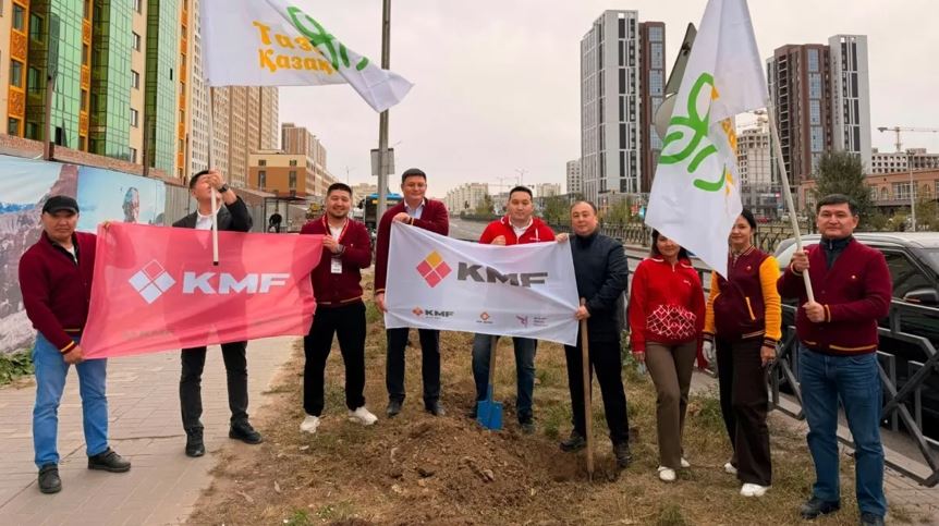 Елорда келбетіне қосылған жасыл үлес